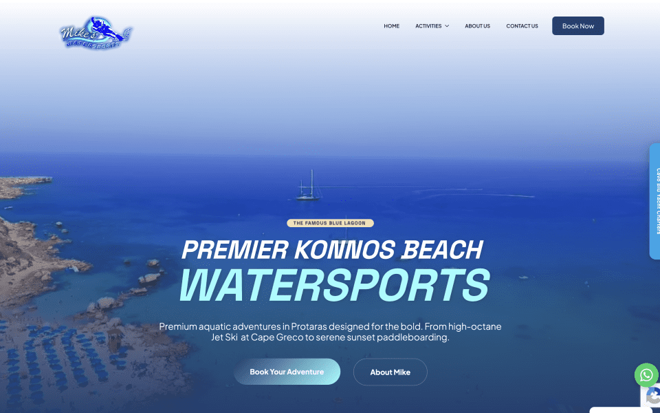 Digitize Adventure: Mike Watersports E-Commerce Web Design