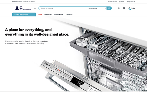 JLF Electronics Website