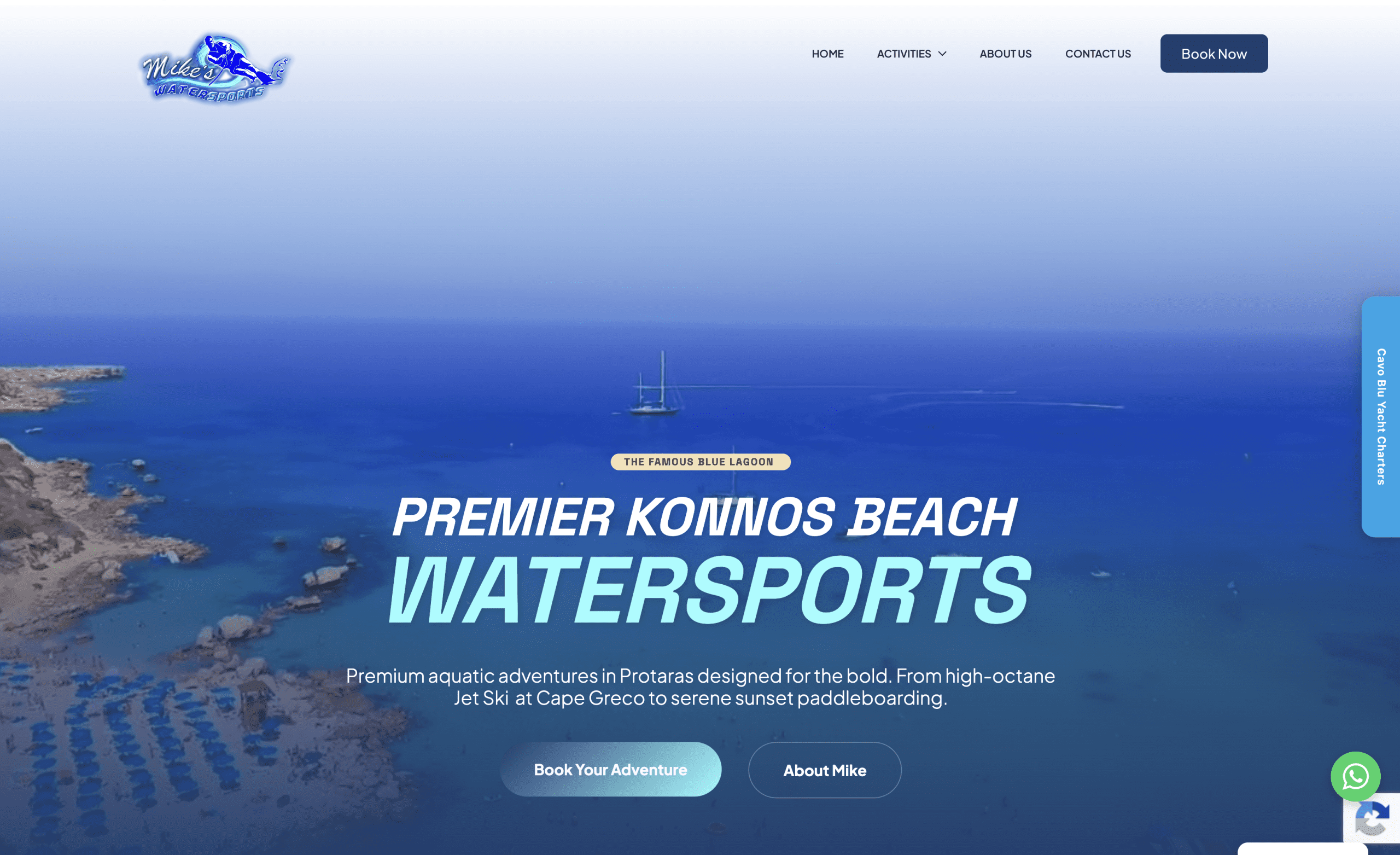 Mike Watersports Konnos Bay Protarasm Cyprus
